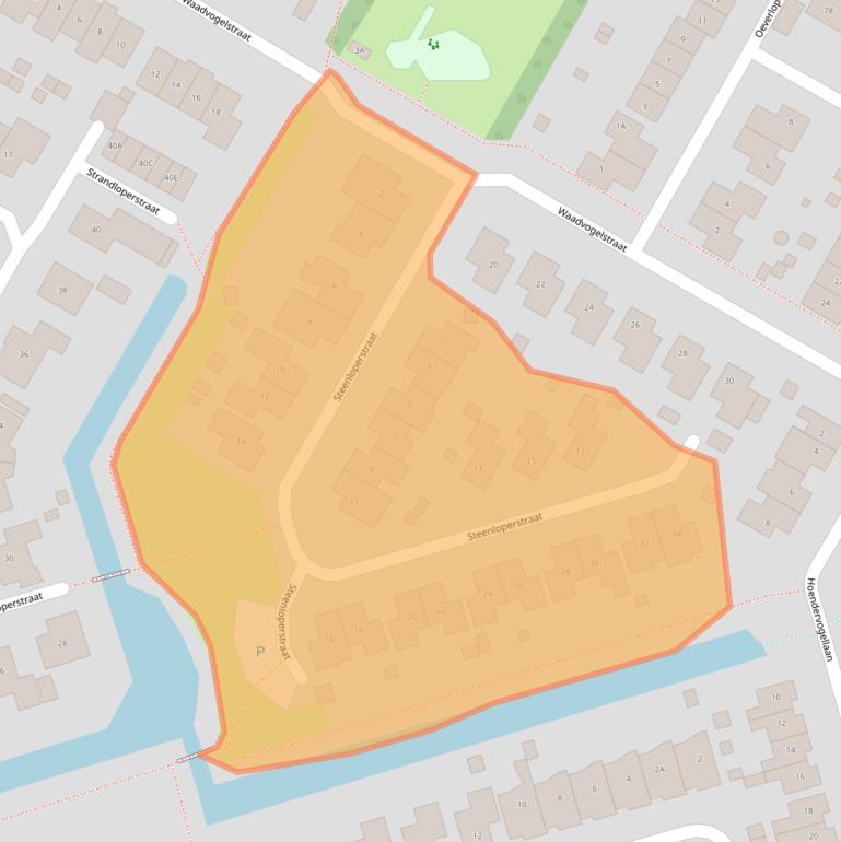 Kaart van postcodegebied 4451GA.