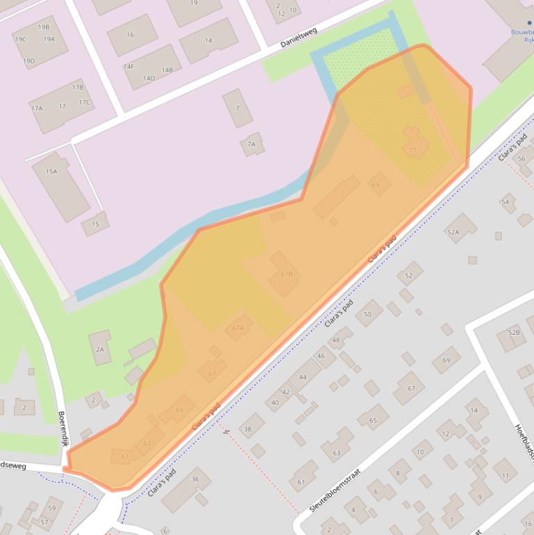 Kaart van postcodegebied 4451HC.