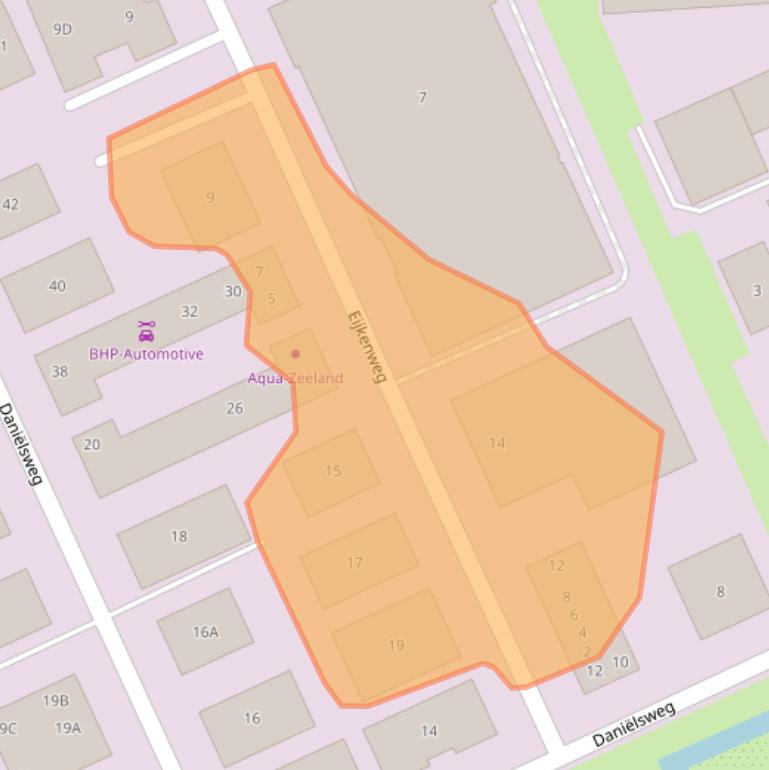 Kaart van postcodegebied 4451HV.