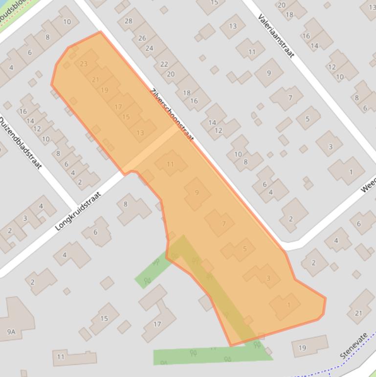 Kaart van postcodegebied 4451LE.