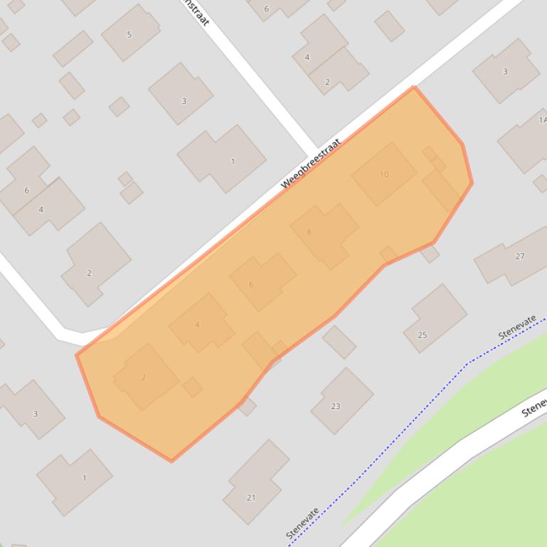 Kaart van postcodegebied 4451LH.