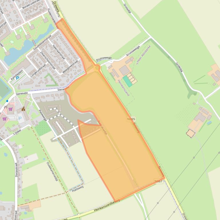 Kaart van postcodegebied 4451MD.