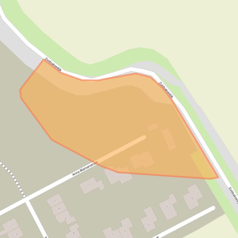 Kaart van postcodegebied 4451NA.