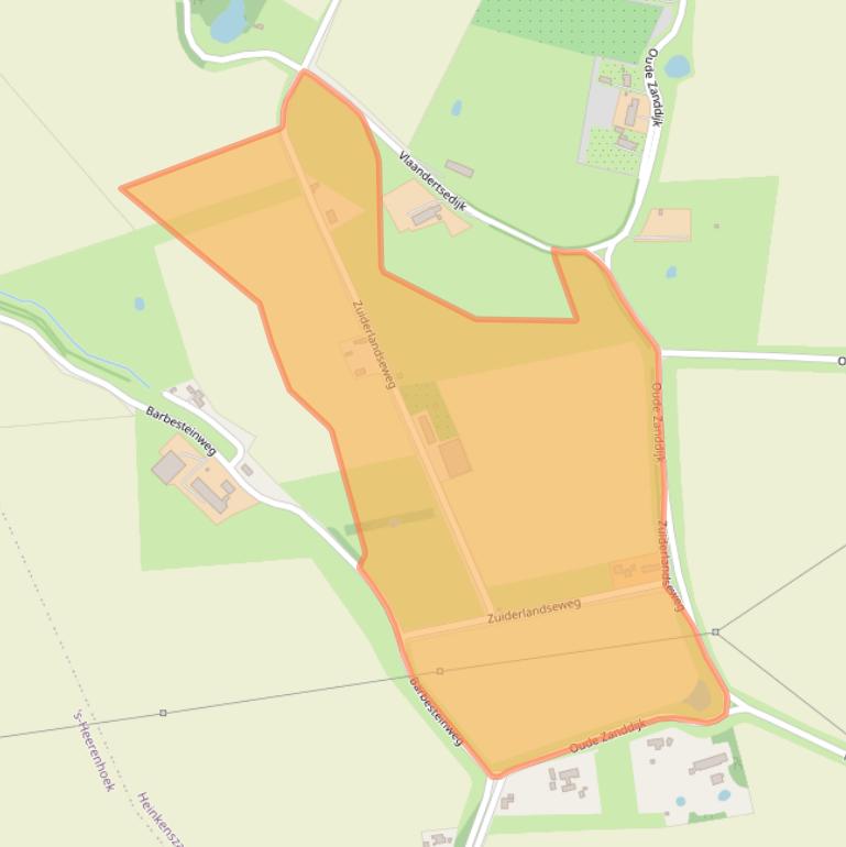 Kaart van postcodegebied 4451NM.