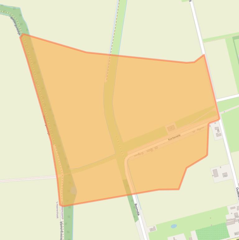 Kaart van postcodegebied 4451RG.