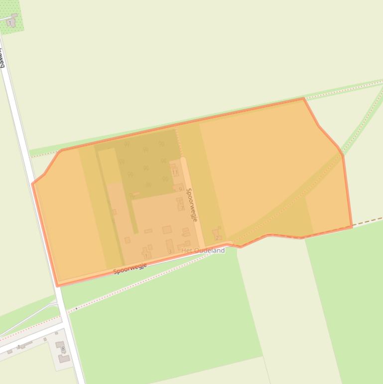 Kaart van postcodegebied 4451RH.