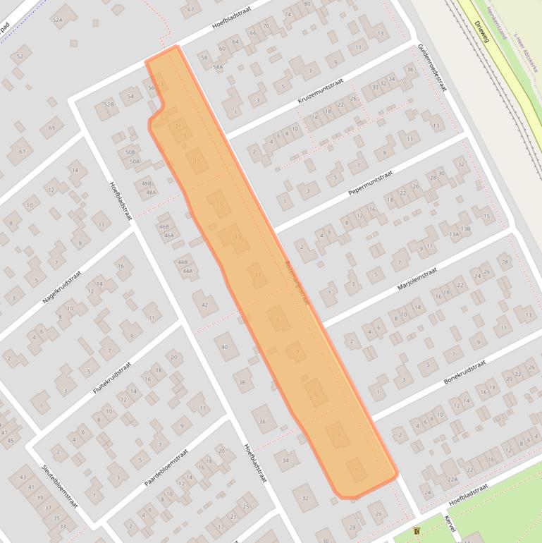 Kaart van postcodegebied 4451TP.