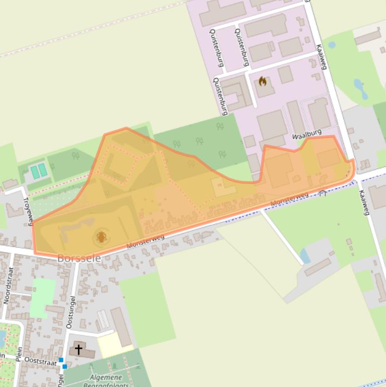 Kaart van postcodegebied 4454AA.