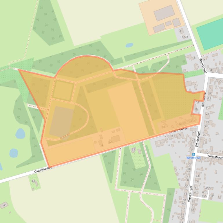 Kaart van postcodegebied 4454AN.