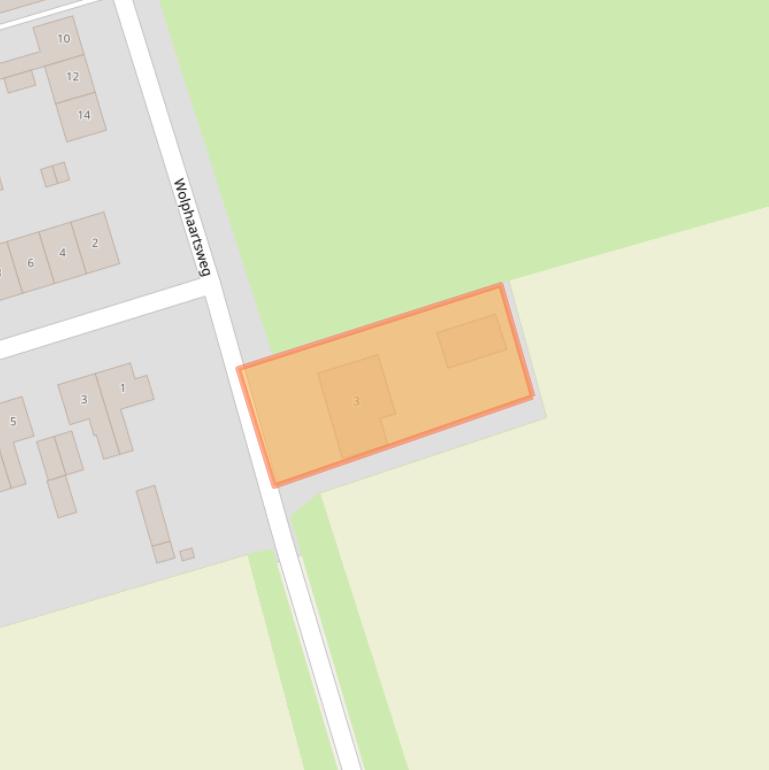 Kaart van postcodegebied 4454BN.