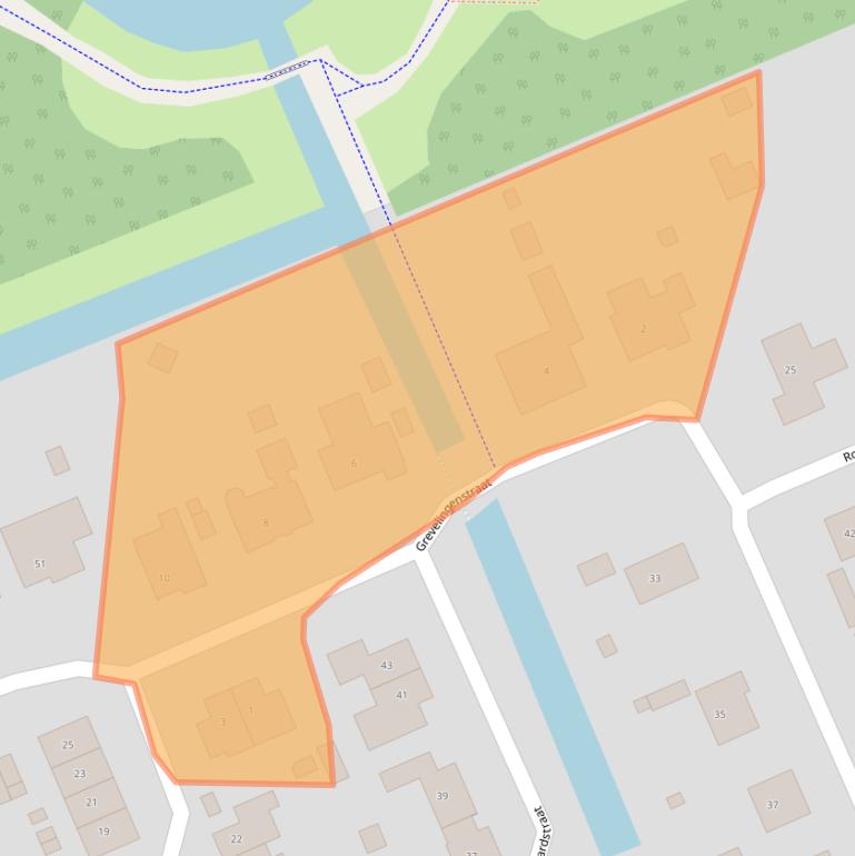 Kaart van postcodegebied 4456BK.