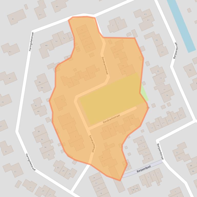 Kaart van postcodegebied 4456BV.