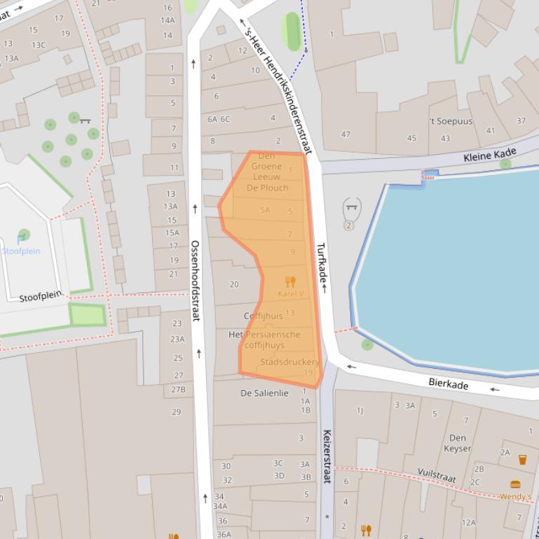 Kaart van postcodegebied 4461AP.