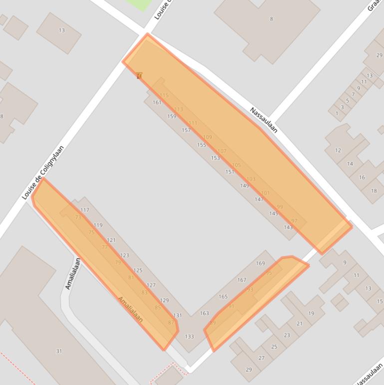 Kaart van postcodegebied 4461SM.