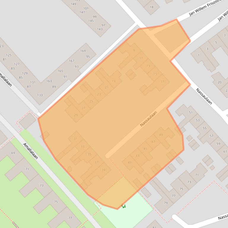 Kaart van postcodegebied 4461ST.
