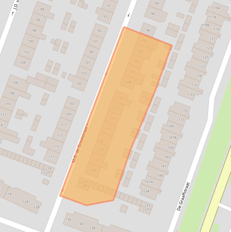 Kaart van postcodegebied 4461WG.