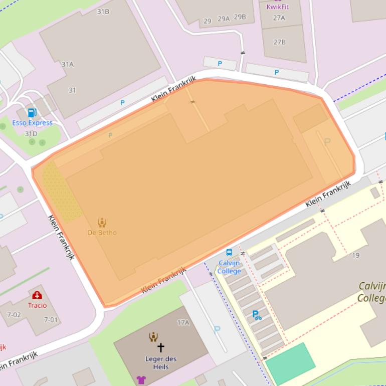 Kaart van postcodegebied 4461ZM.