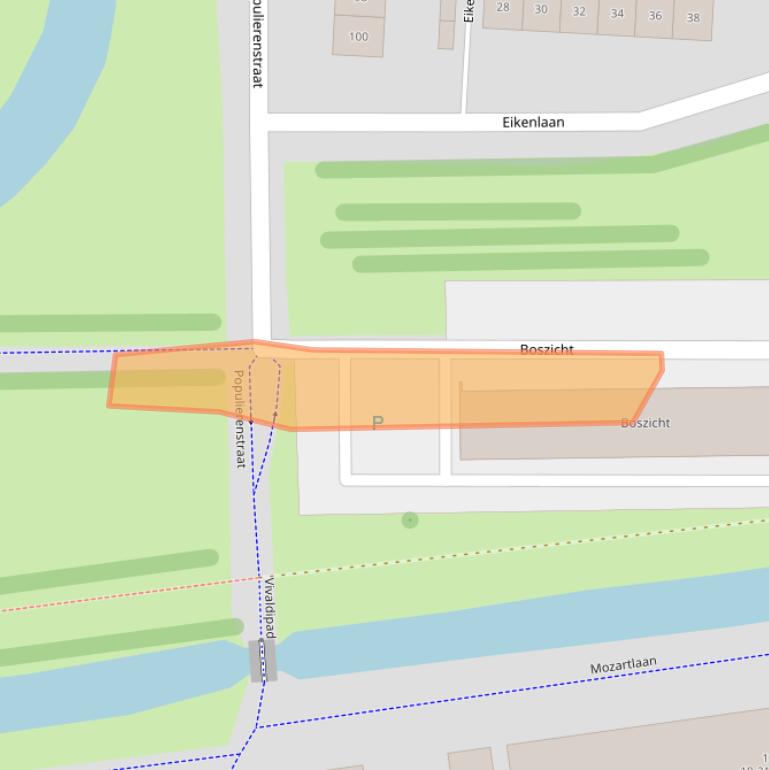 Kaart van postcodegebied 4462BK.