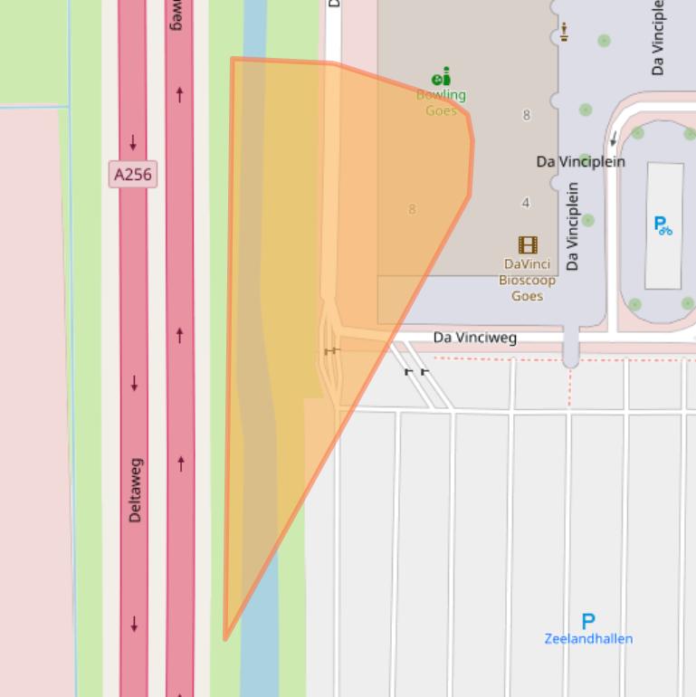 Kaart van postcodegebied 4462GZ.