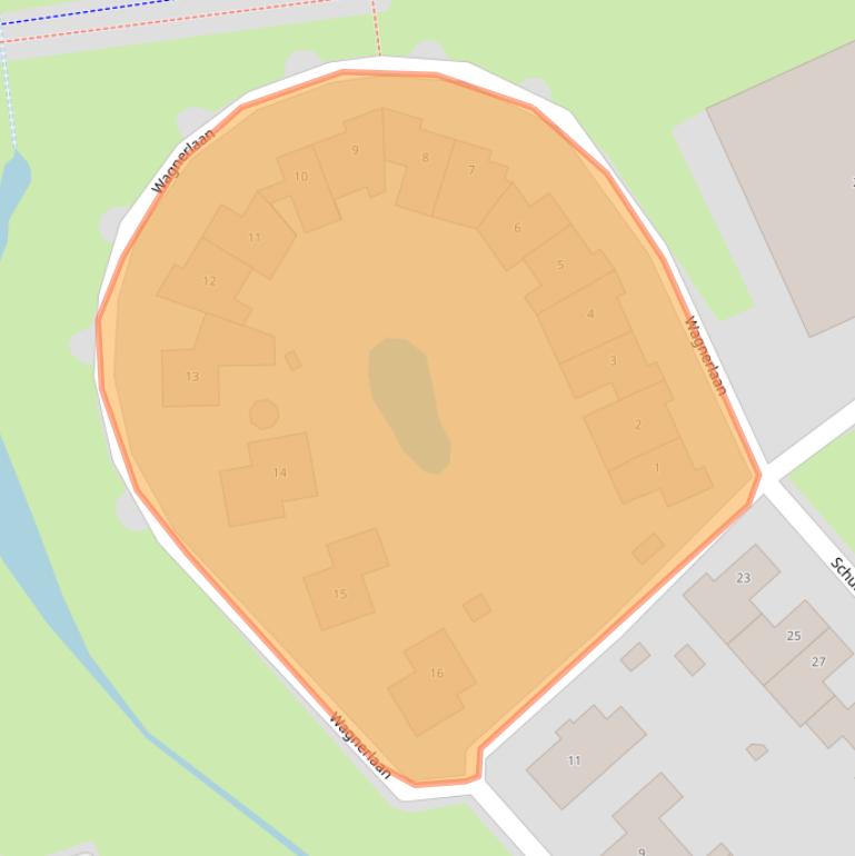 Kaart van postcodegebied 4462KH.