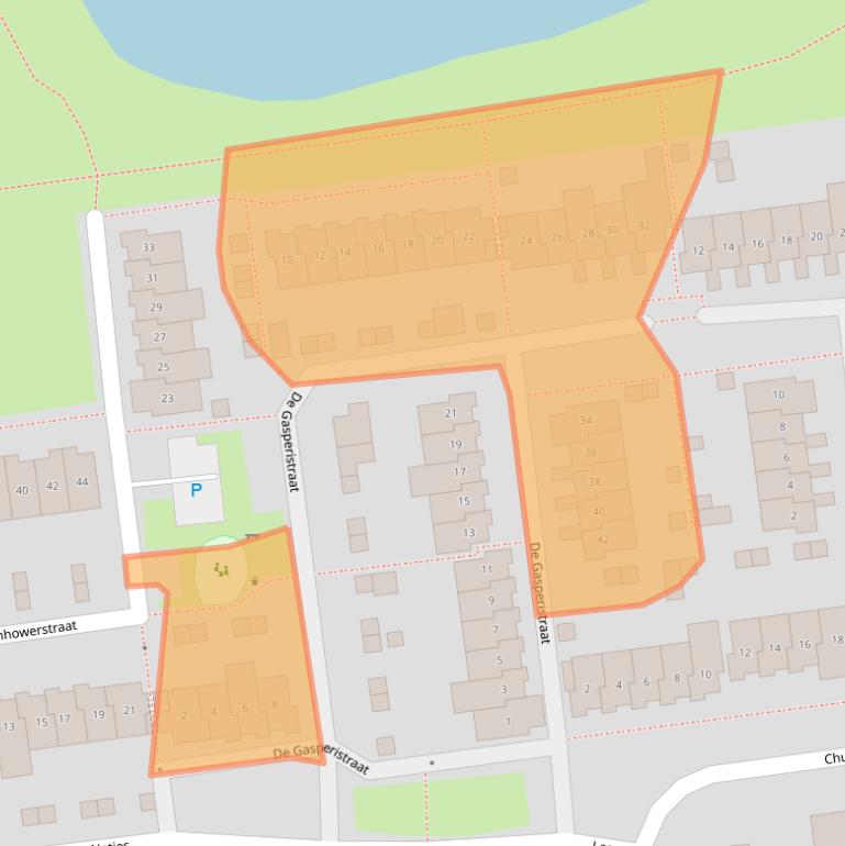 Kaart van postcodegebied 4463KK.