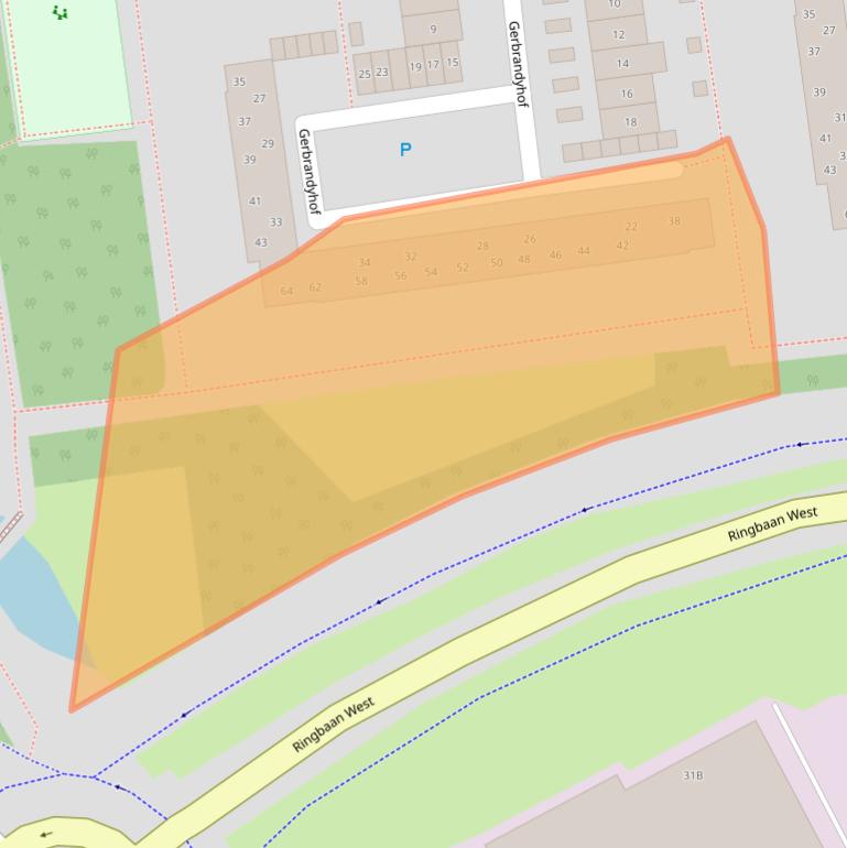 Kaart van postcodegebied 4463TT.