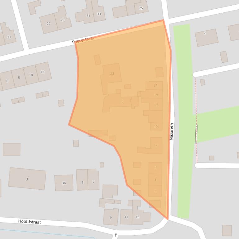 Kaart van postcodegebied 4471AA.