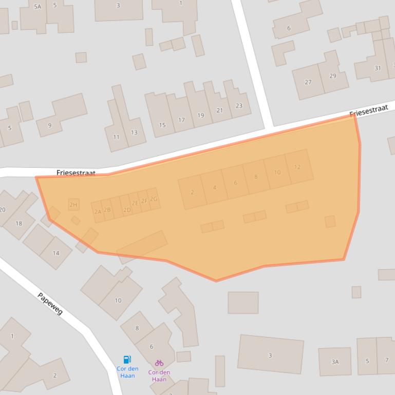 Kaart van postcodegebied 4471AE.