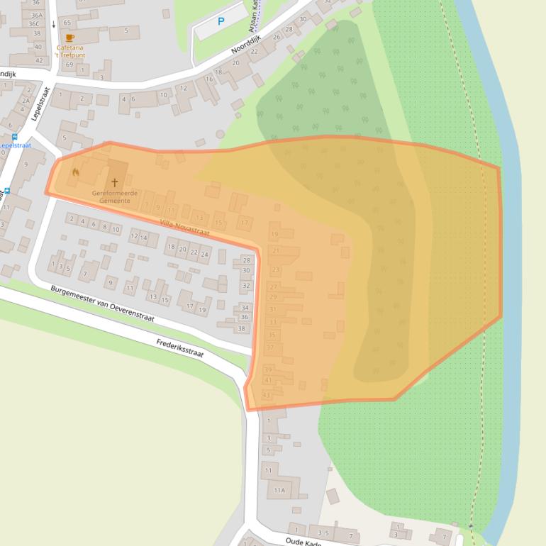 Kaart van postcodegebied 4471AM.