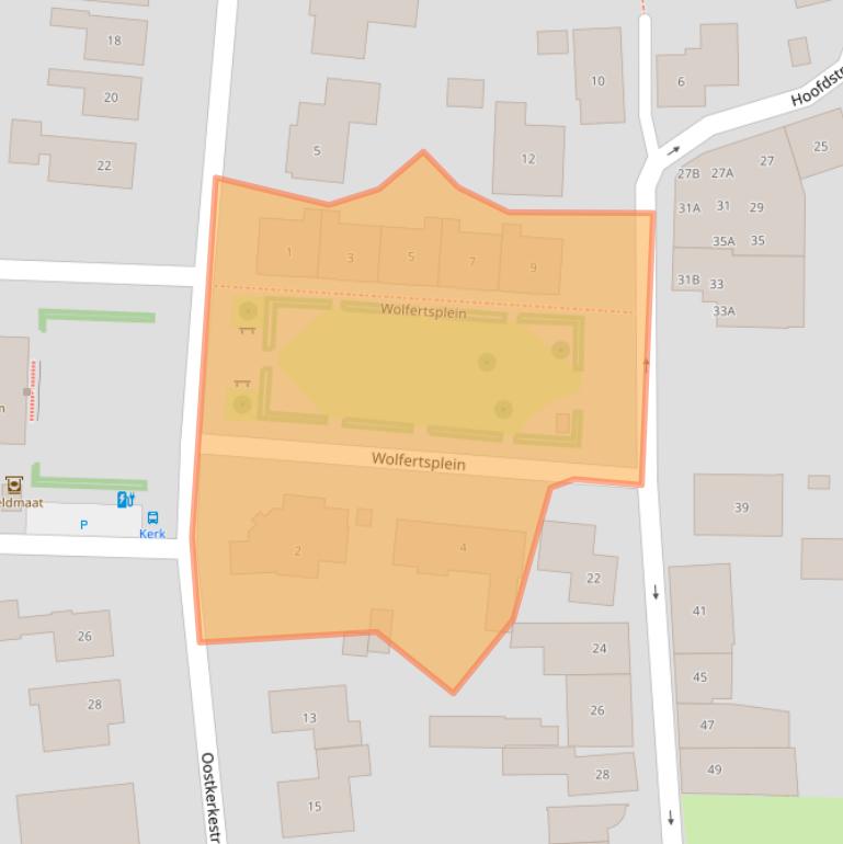 Kaart van postcodegebied 4471BC.