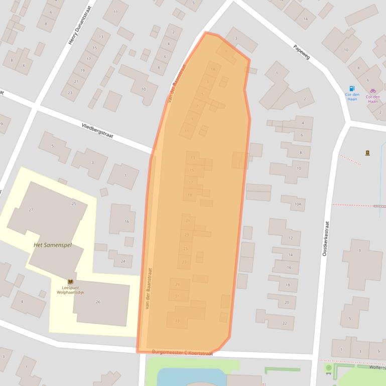 Kaart van postcodegebied 4471BP.