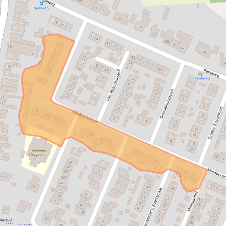 Kaart van postcodegebied 4471CE.