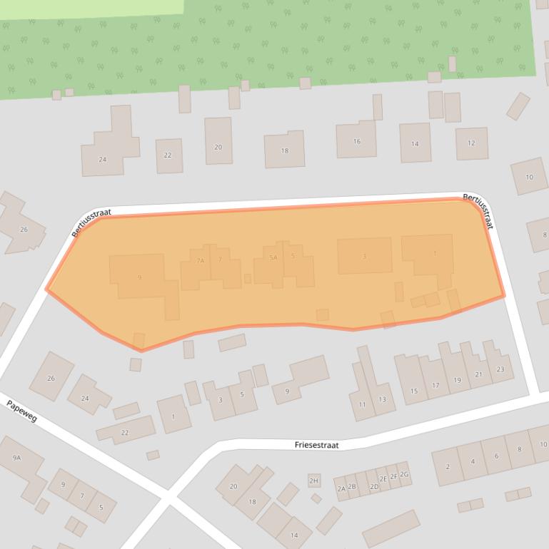 Kaart van postcodegebied 4471CJ.