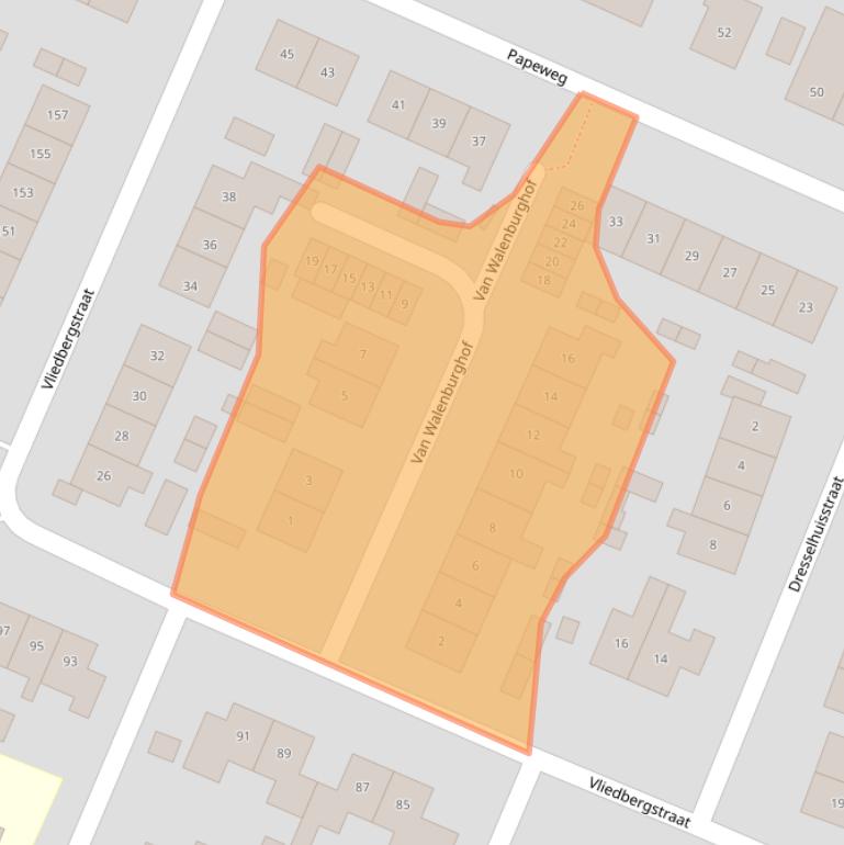 Kaart van postcodegebied 4471CL.