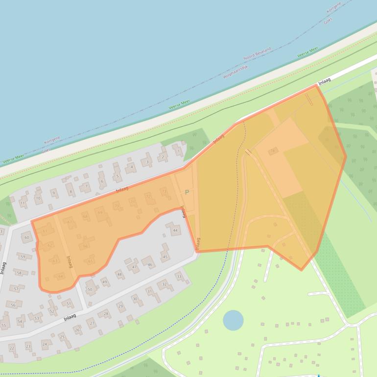 Kaart van postcodegebied 4471NL.