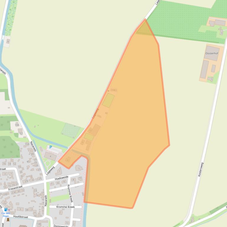 Kaart van postcodegebied 4471PC.