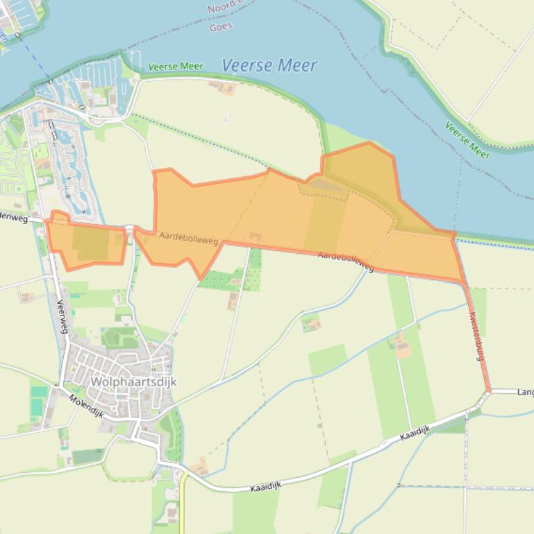 Kaart van postcodegebied 4471PL.