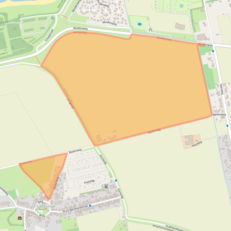 Kaart van postcodegebied 4471PR.