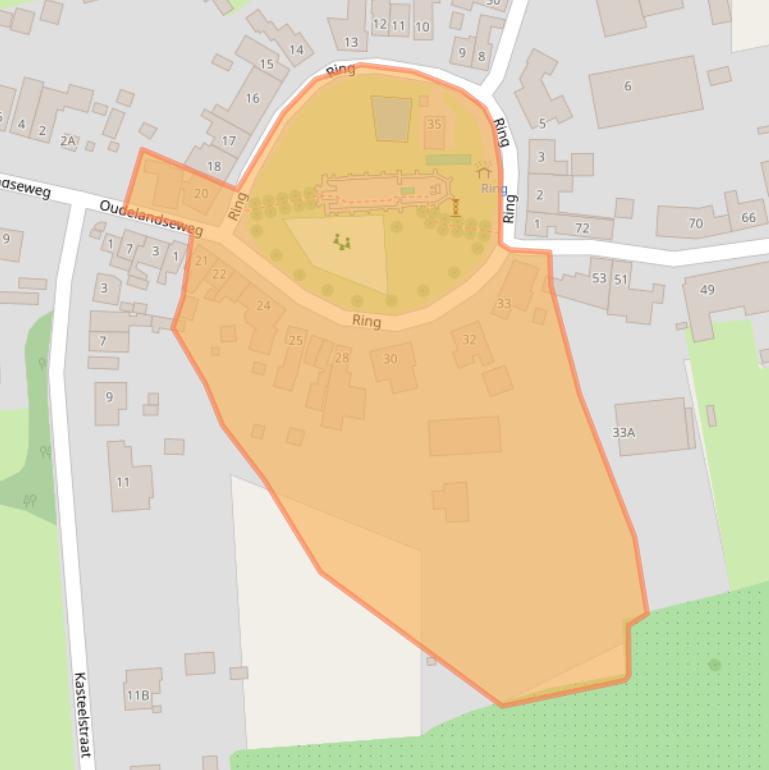 Kaart van postcodegebied 4471PT.