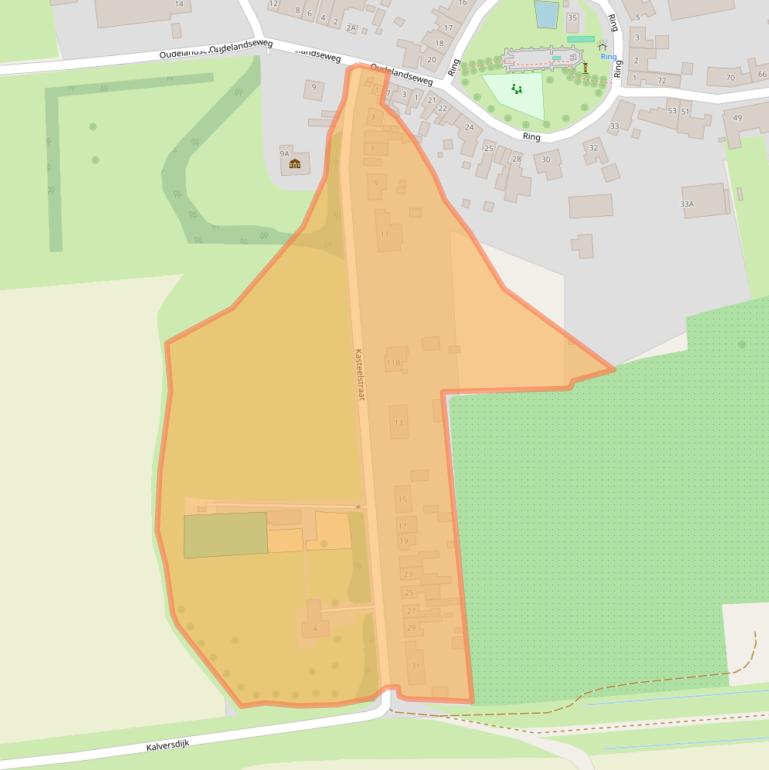 Kaart van postcodegebied 4471PV.