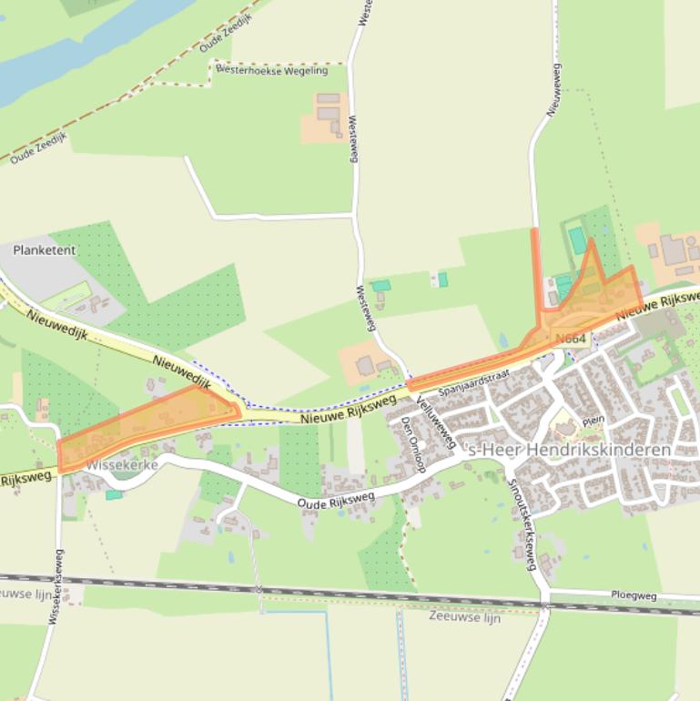 Kaart van postcodegebied 4472AA.