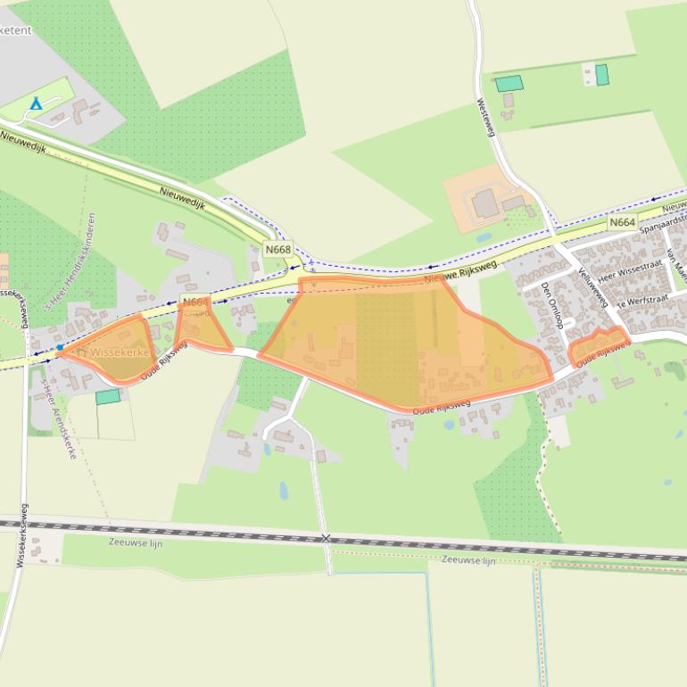 Kaart van postcodegebied 4472AE.