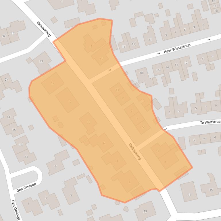 Kaart van postcodegebied 4472AK.