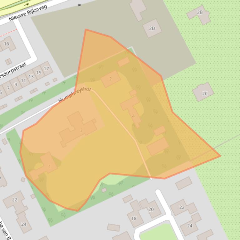 Kaart van postcodegebied 4472BN.