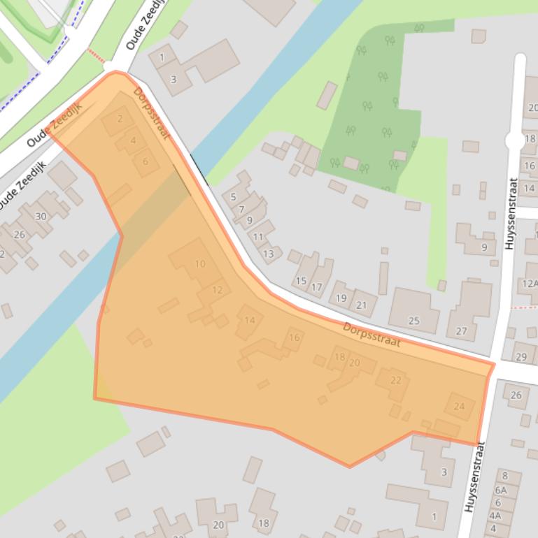 Kaart van postcodegebied 4474AD.