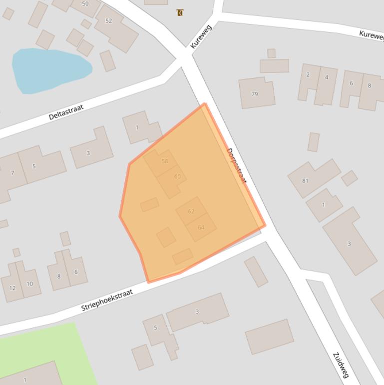 Kaart van postcodegebied 4474AG.