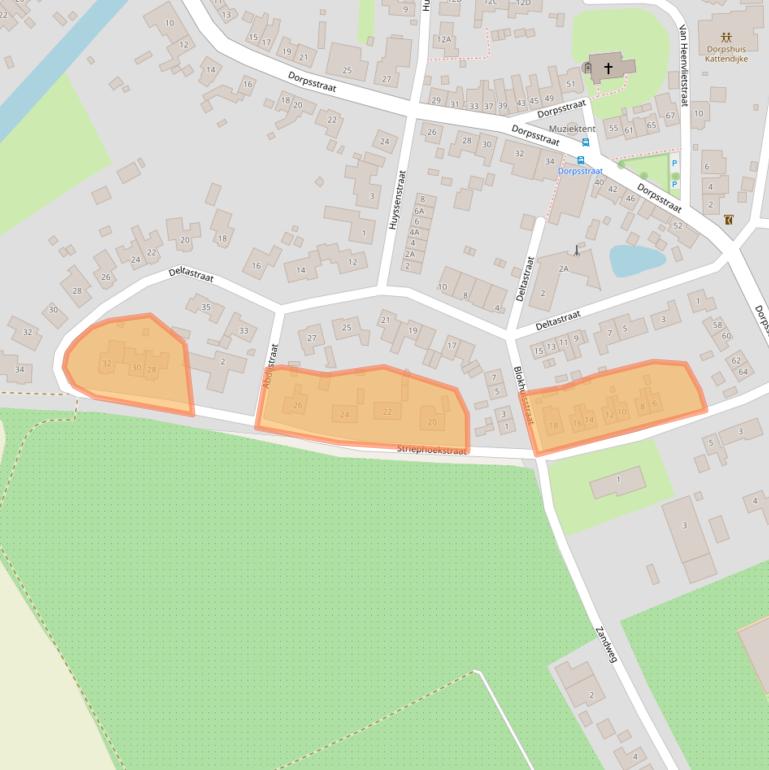 Kaart van postcodegebied 4474AR.