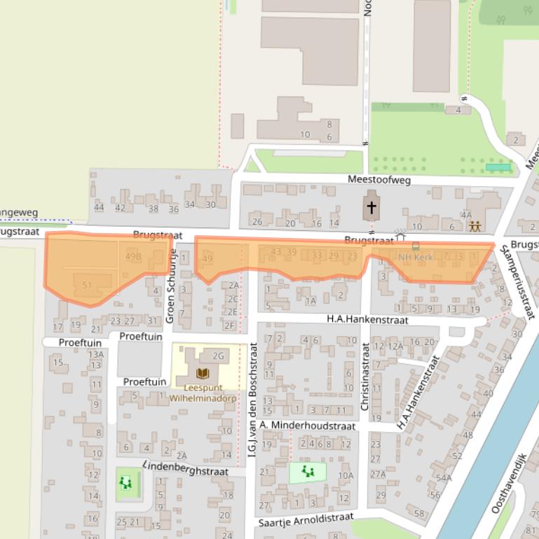 Kaart van postcodegebied 4475AN.