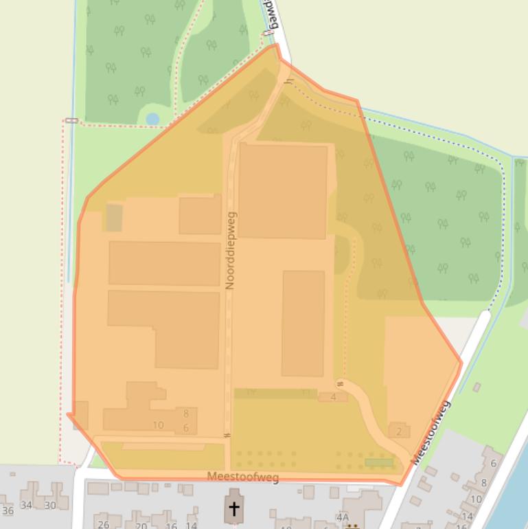 Kaart van postcodegebied 4475AR.