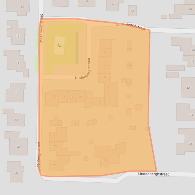 Kaart van postcodegebied 4475AT.